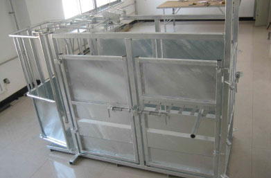 Cattle hangling equipment